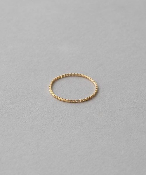 ONLINE Limited] K10YG ワイヤーリング｜エテの通販｜&mall（アンド