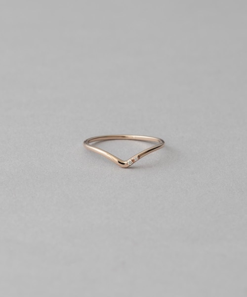 レイヤード] K10MPG ブラウンダイヤモンド リング｜エテの通販｜&mall