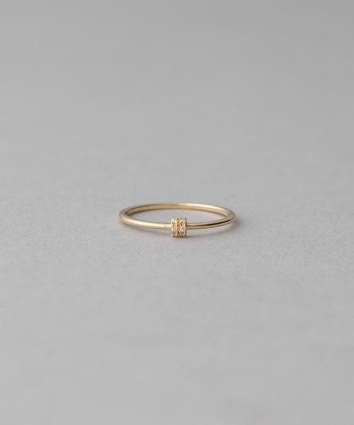 ete K10 デイジーリング　#13号アメジスト　ペリドット ete K10 デイジーリング #13号アメジスト ペリドット ete K10 デイジー