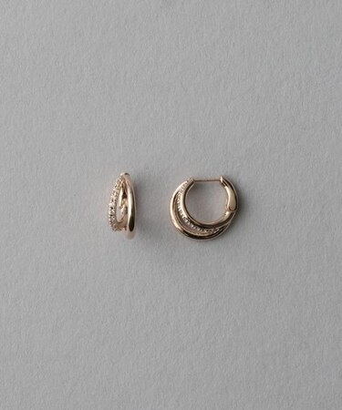 ビジュー ハグピアス