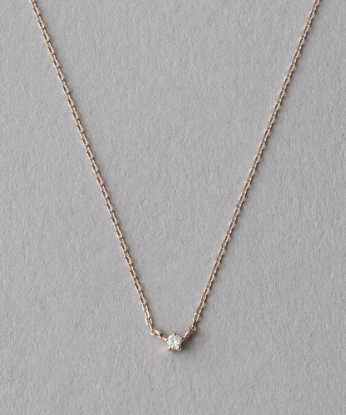 [レイヤード] ダイヤモンド ネックレス