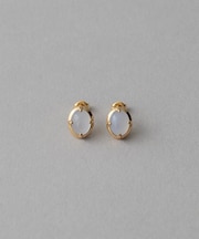 ナチュラルストーン ピアス