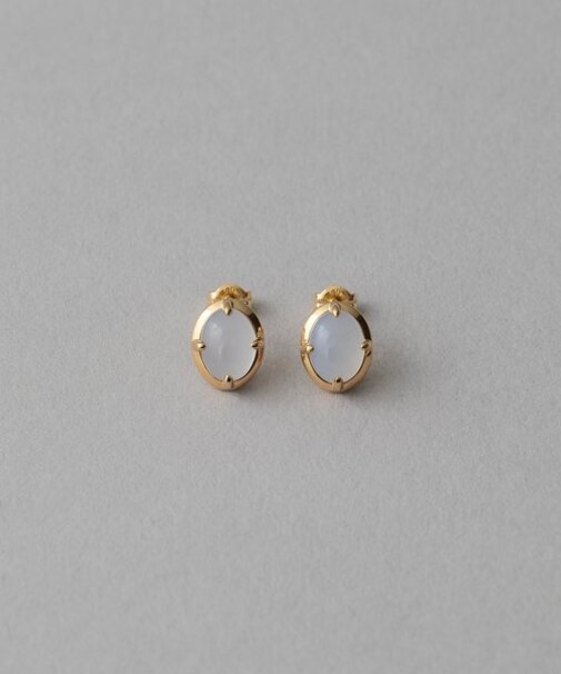 ナチュラルストーン ピアス