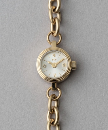 ダイヤモンド チェーンベルト ウォッチ