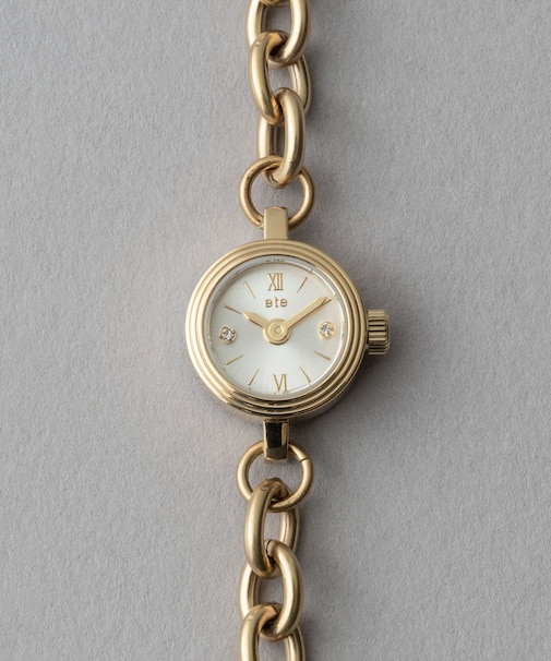 ダイヤモンド チェーンベルト ウォッチ