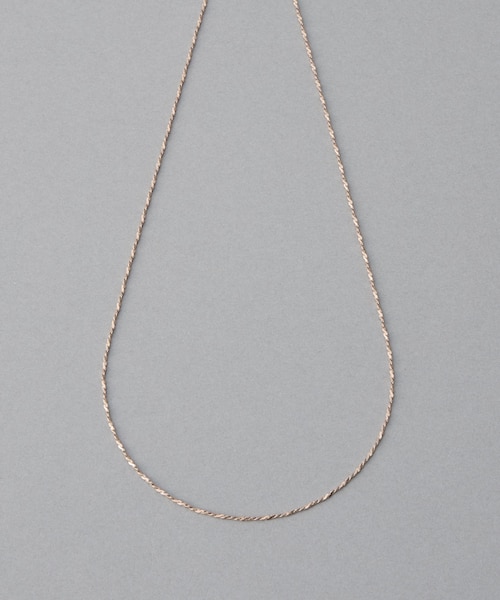 K18MPG ミラーカットチェーン ネックレス｜エテの通販｜&mall（アンド