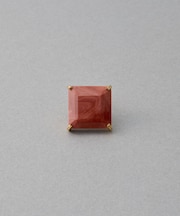 [タイル] レッドジャスパー ピアス M