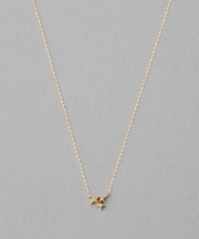 [Winter Treat｜VERRY MERRY] K18YG ダイヤモンド ホーリー ネックレス