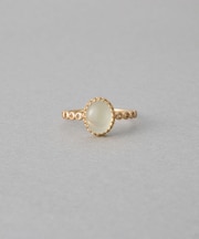 [マイプレシャス] K10YG レモンクォーツ リング