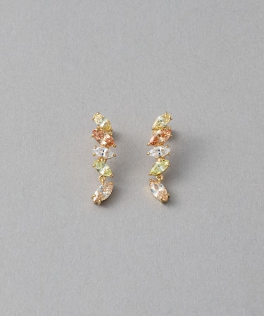 ビジュー マーキス ピアス