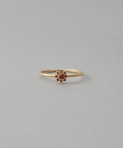 [ガーネット] K10YG ポム リング