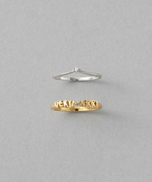 [Winter Treat｜VERY MERRY] ダイヤモンド リング セット