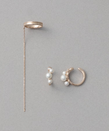 [Winter Treat｜VERY MERRY] パール/ビジュー イヤーコフレ イヤリング