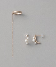 [Winter Treat｜VERY MERRY] パール/ビジュー イヤーコフレ ピアス