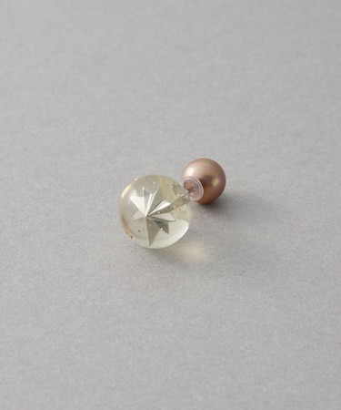 [オーナメントピアス] スノードーム