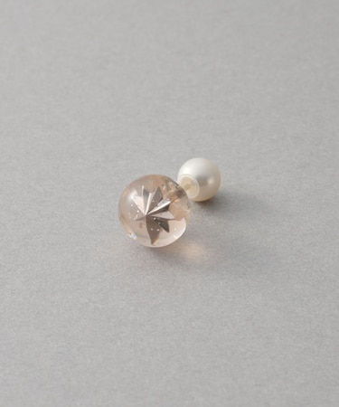 [オーナメントピアス] スノードーム