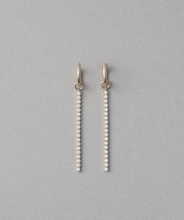 [ラインストーン] イヤリング