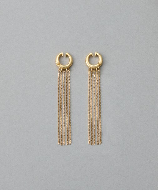 フリンジ ハグイヤリング