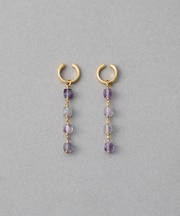 ナチュラルストーン イヤリング