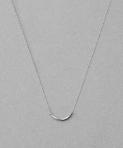 [レイヤー] K10WG クレセントムーン ネックレス