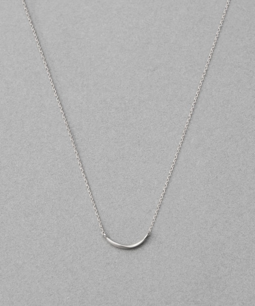 [レイヤー] K10WG クレセントムーン ネックレス