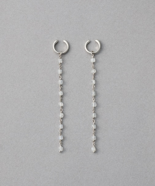 ナチュラルストーン ロング イヤリング