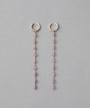 ナチュラルストーン ロング イヤリング