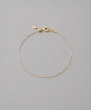 K18YG ミラーカットチェーン ブレスレット