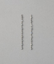 ナチュラルストーン ロング ピアス