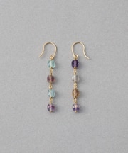 ナチュラルストーン ピアス