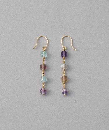 ナチュラルストーン ピアス