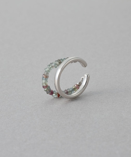 [フォーチュン] マルチストーン イヤーカフ /Grace