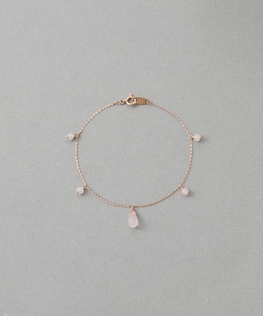 [チェリーブロッサム] K10MPG ローズクォーツ ブレスレット