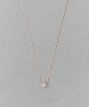 [チェリーブロッサム] K10MPG ローズクォーツ ネックレス