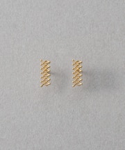 [レースライン] K18YG ピアス