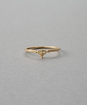 [レースライン] K18YG リング