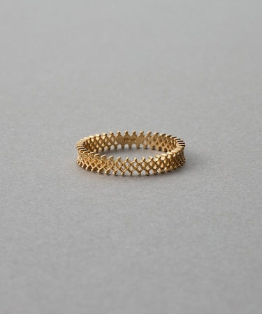 [レースライン] K18YG リング