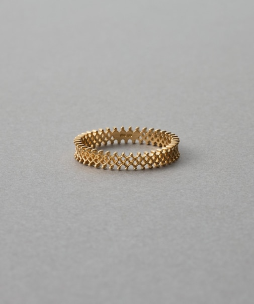 [レースライン] K18YG リング