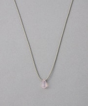 [スウィングドロップ] ナチュラルストーン コード ネックレス