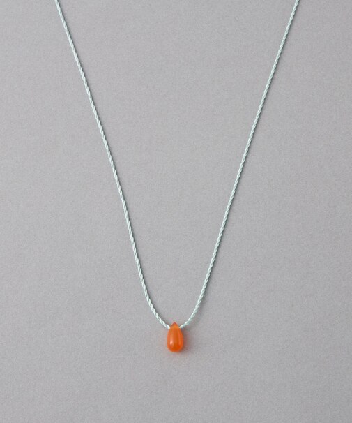 [スウィングドロップ] ナチュラルストーン コード ネックレス