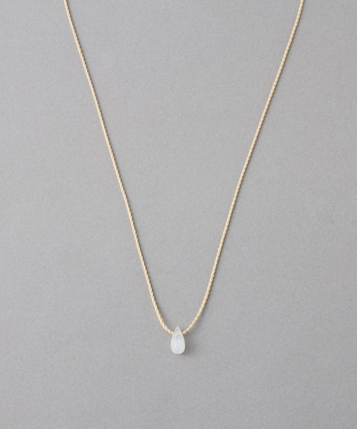 [スウィングドロップ] ナチュラルストーン コード ネックレス