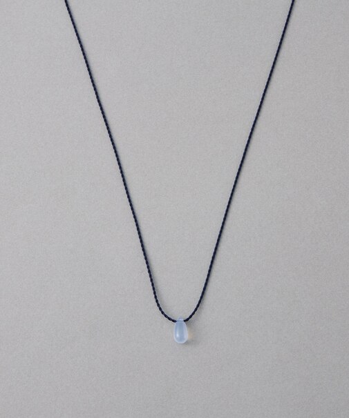 [スウィングドロップ] ナチュラルストーン コード ネックレス