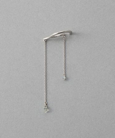 [アシンメトリー] ナチュラルストーン イヤーカフ