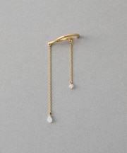 [アシンメトリー] ナチュラルストーン イヤーカフ