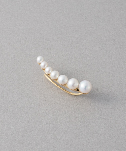 [パール] K18YG ピアスクリップ