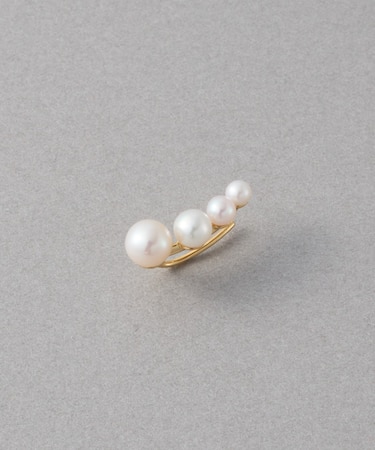 [パール] K18YG ピアスクリップ