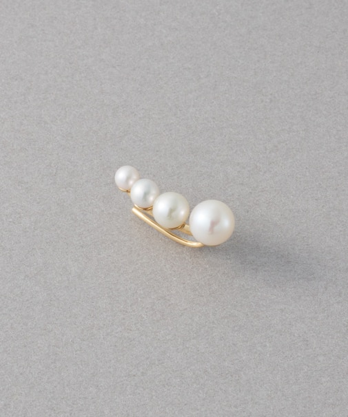 [パール] K18YG ピアスクリップ