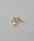 [ゾディアック] K10YG ダイヤモンド ピアス /みずがめ座