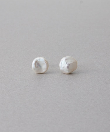 バロックパール ピアス L