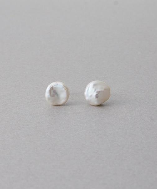 バロックパール ピアス L